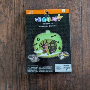 Creatology Halloween Diorama Witch Bats Haunted House Kids Craft Kit New